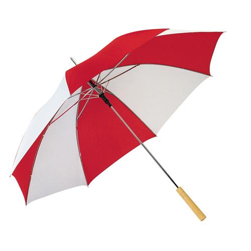 Umbrela automata bicolora - alb/rosie